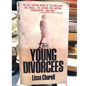 Vintage 1967 The Young Divorcees by Lissa Charell Paperback Novel/Book 2nd Dell